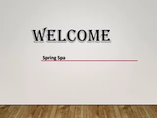 welcome