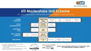 Invest In Mastershare Unit Scheme | UTI Mutual Fund