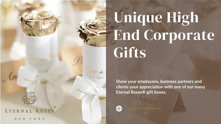 unique high end corporate gifts