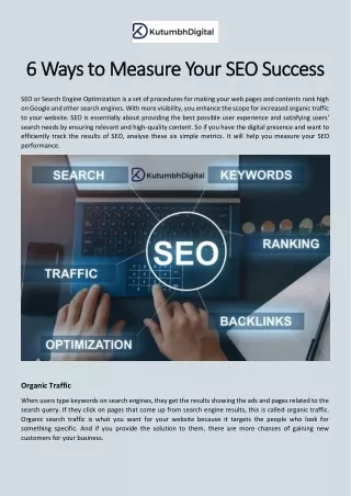 6 Ways to Measure Your SEO Success