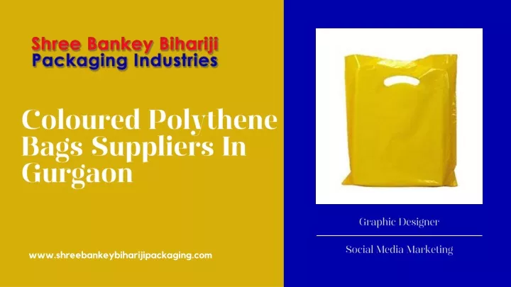 coloured polythene bags suppliers in gurgaon