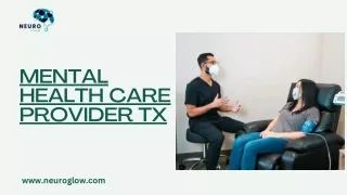 mental health care provider TX