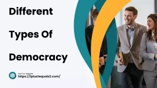 Different Types Of Democracy