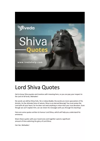 lord shiva quotes get to know shiva quotes