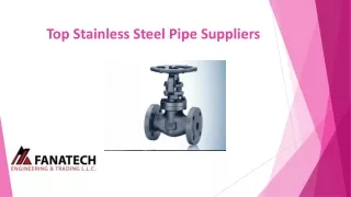 Top Stainless Steel Pipe Suppliers