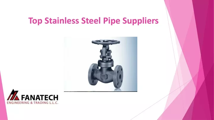 top stainless steel pipe suppliers