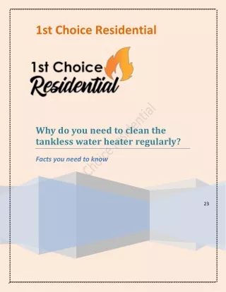 1st choice residential