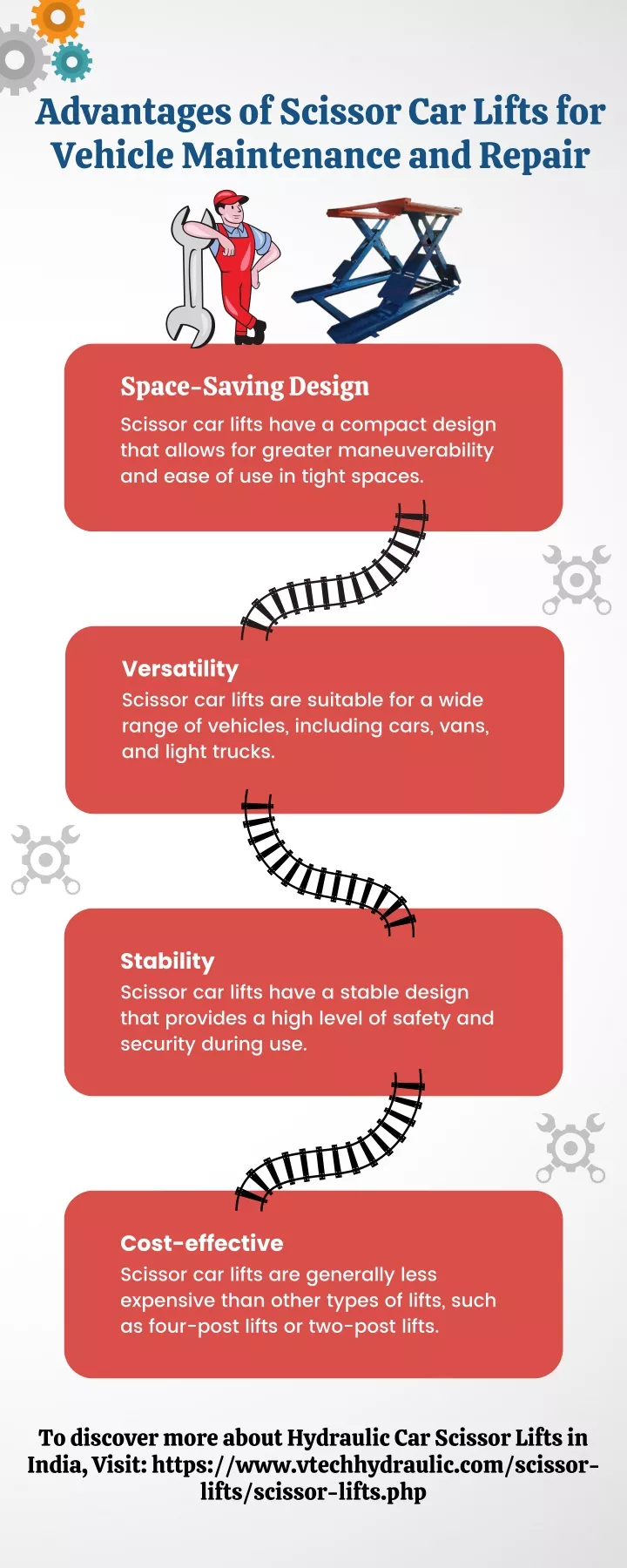 advantages of scissor car lifts for vehicle