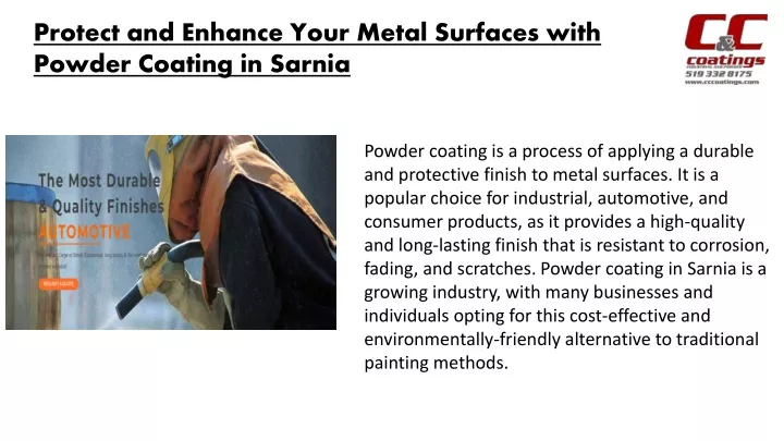 protect and enhance your metal surfaces with