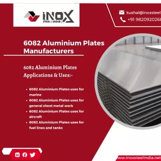 Aluminium Plates|6082 T6 Aluminium Sheet|6061 T6 Aluminium Sheet|Inox Steel Indi