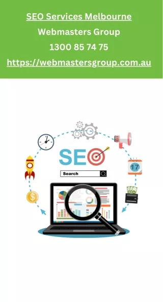SEO Services Melbourne - Webmasters Group