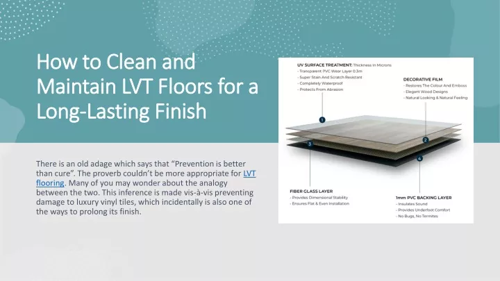 how to clean and maintain lvt floors for a long lasting finish