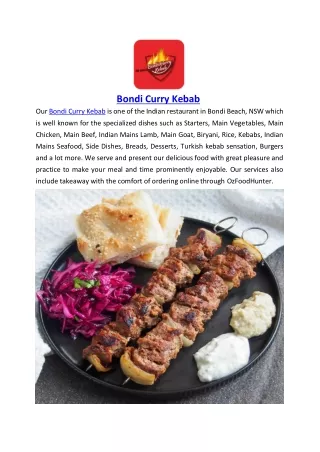 Up to 10% Offer Order Now - Bondi Curry Kebab NSW