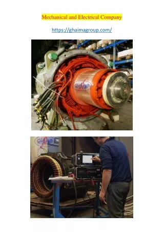 mechanical and electrical company
