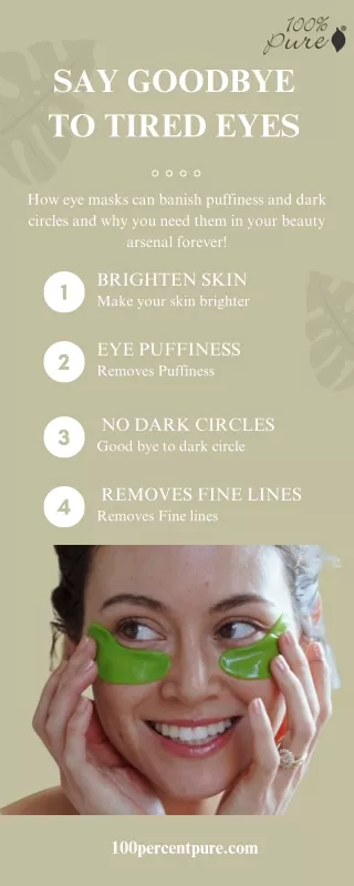 say goodbye to tired eyes how eye masks