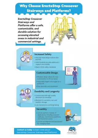 Why Choose Erectastep Crossover Stairways And Platforms?