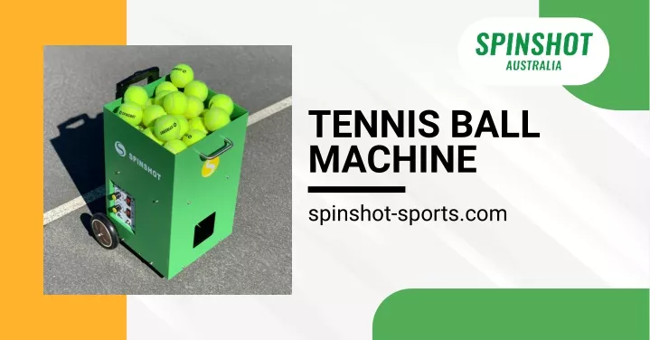 tennis ball machine