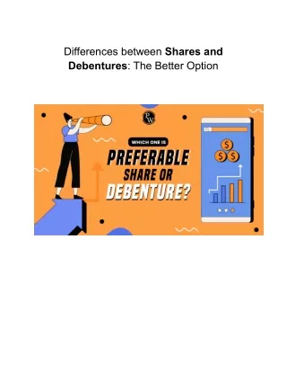 Which one is preferable share or debenture_