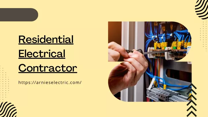 residential electrical contractor