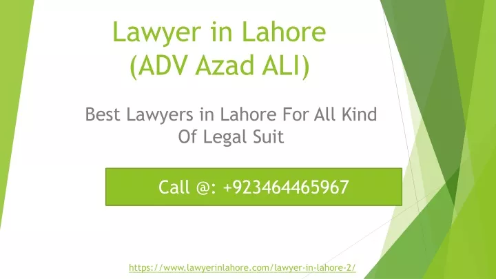 lawyer in lahore adv azad ali