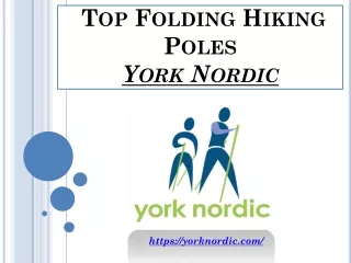 Top Folding Hiking Poles - York Nodic