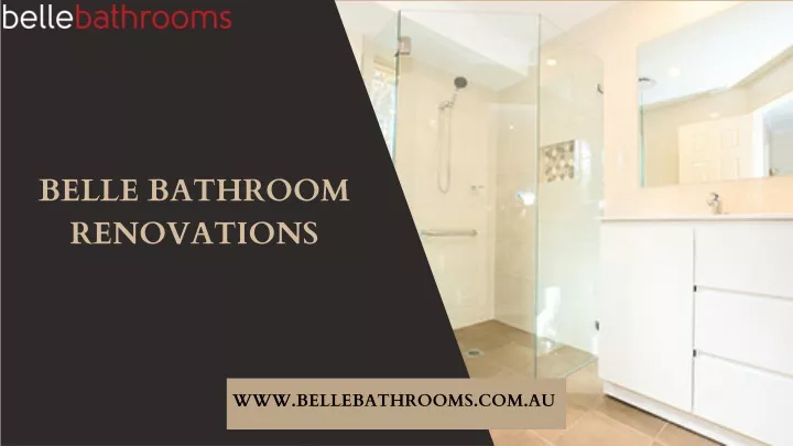 belle bathroom renovations