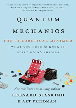 quantum mechanics the theoretical minimum