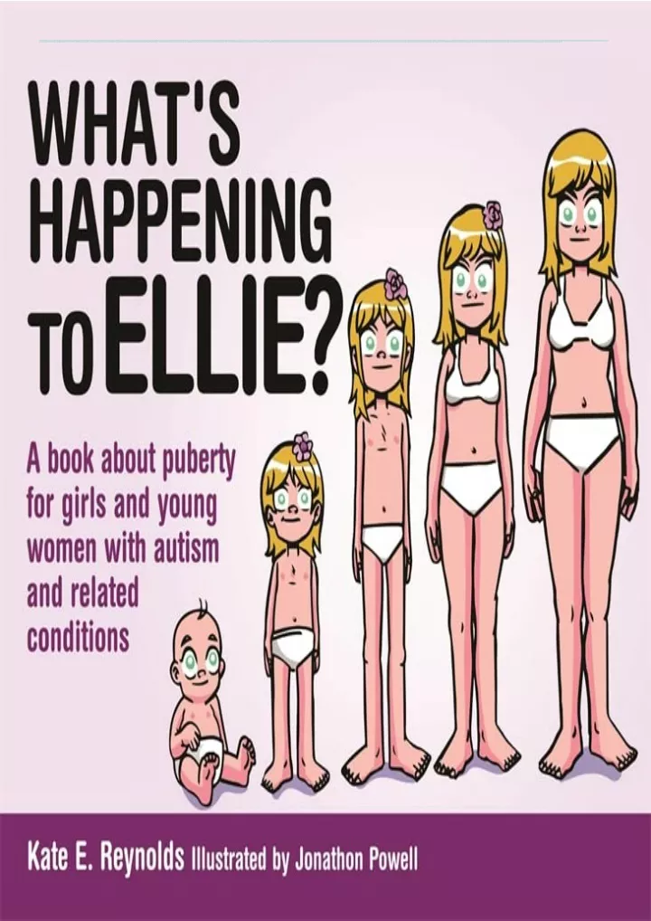 what s happening to ellie a book about puberty