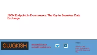 JSON Endpoint in E-commerce The Key to Seamless Data Exchange - March