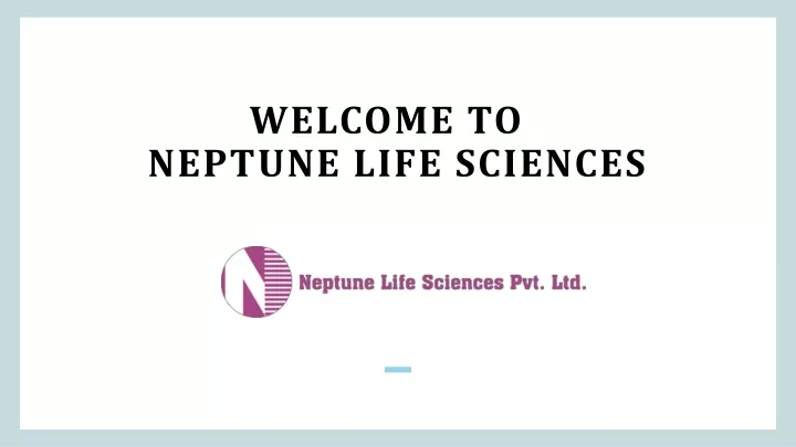 welcome to neptune life sciences