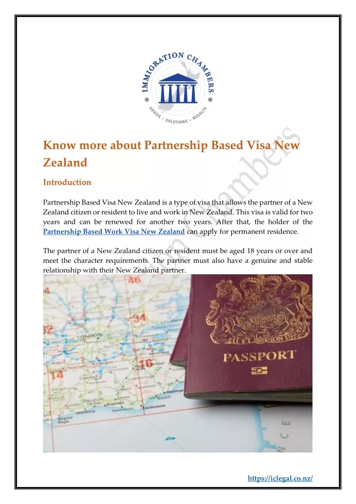 Ppt Know More About Partnership Based Visa New Zealand Powerpoint Presentation Id12035361 8954