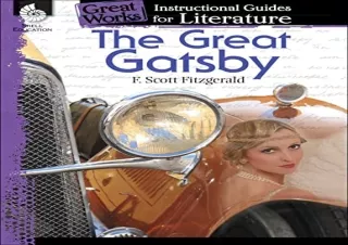[READ PDF] The Great Gatsby: An Instructional Guide for Literature - Novel Study