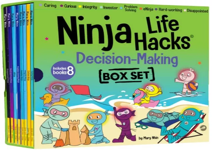 PPT - [DOWNLOAD PDF] Ninja Life Hacks Decision Making Box Set (Books 57 ...