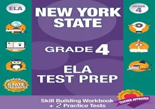 download New York State Grade 4 ELA Test Prep: New York 4th Grade ELA Test Prep,