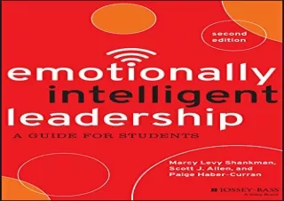 download Emotionally Intelligent Leadership: A Guide for Students full