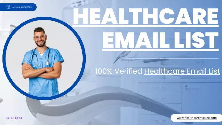 healthcare email list