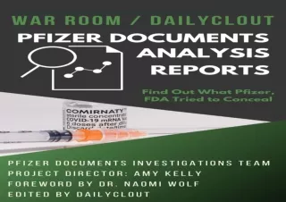 download War Room / DailyClout Pfizer Documents Analysis Volunteers’ Reports eBo