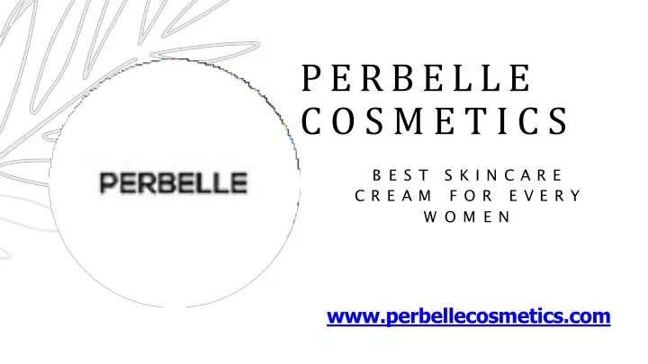 perbelle cosmetics