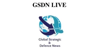 Global International Relation News - GSDN.