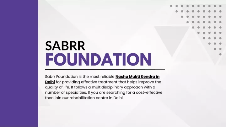sabrr foundation