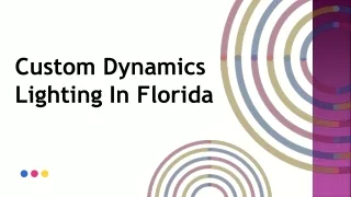 custom dynamics lighting in florida