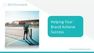 The Foward Co | Helping Your Brand Achieve Success