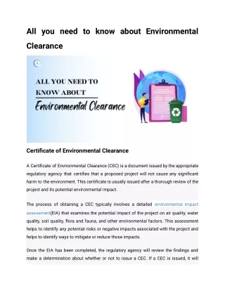 all you need to know about environmental