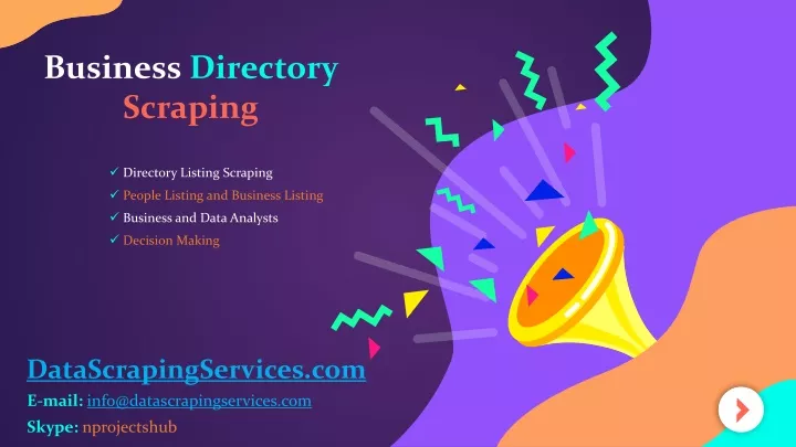 business directory scraping