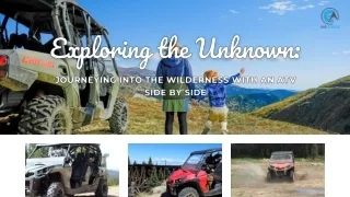 Journeying into the Wilderness with an ATV side by side