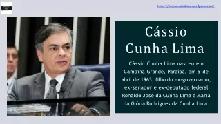c ssio cunha lima