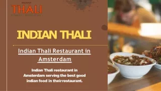 indian thali restaurant in amsterdam