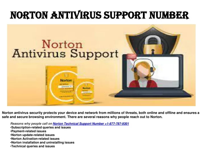 norton antivirus support number norton antivirus