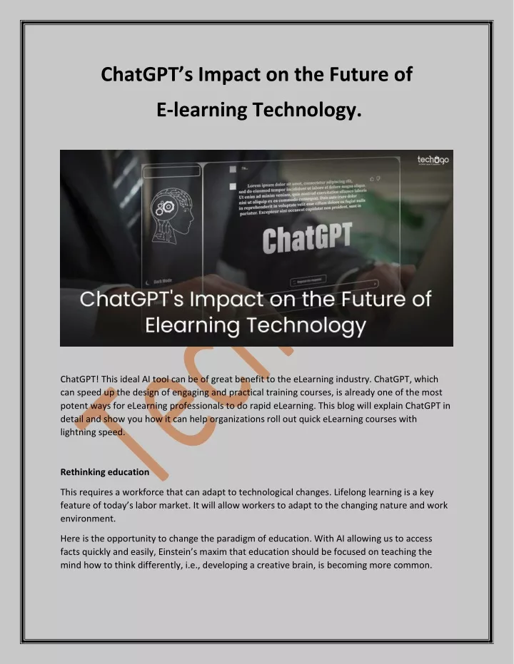 chatgpt s impact on the future of