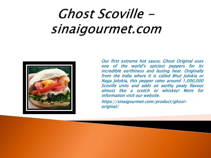 ghost scoville sinaigourmet com